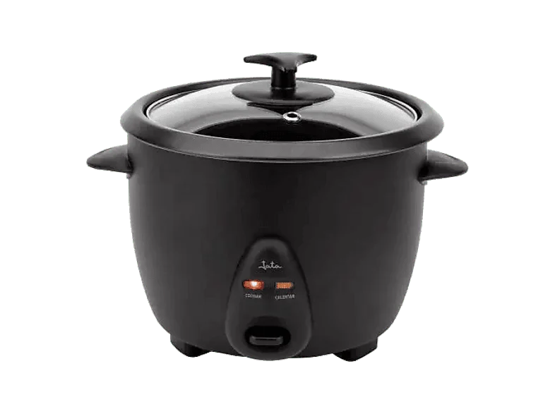 Arrocera - Jata JEAR2528, 1000 W, 2.8 l, Incluye: jarra medidora y espátula, Negro