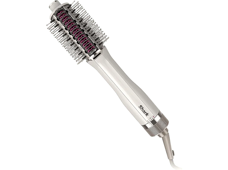 Moldeador - Shark HT202EU, 4 Niveles de Temperatura, 900 W, Wet&Dry, Blanco seda