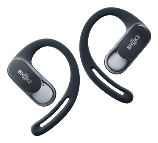 Auriculares conducción de aire - Shokz OpenFit Air, Intraurales, Bluetooth, IP54, 28h Autonomía, Negro