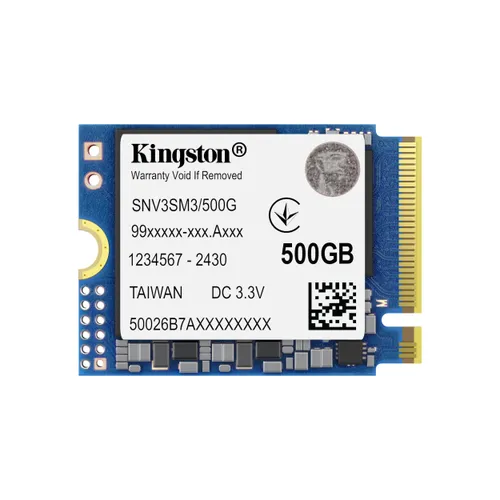 Kingston Technology NV3 500 GB PCI Express 4.0 3D NAND SNV3SM3/500G