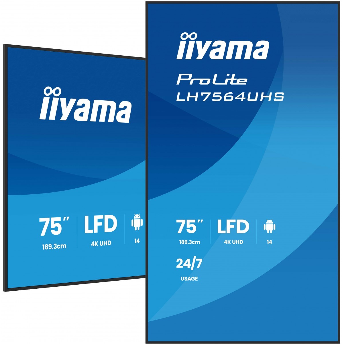 iiyama LH7564UHS-B1AG 75 pulgadas 3840x2160 UHD VA DLED LH7564UHS-B1AG