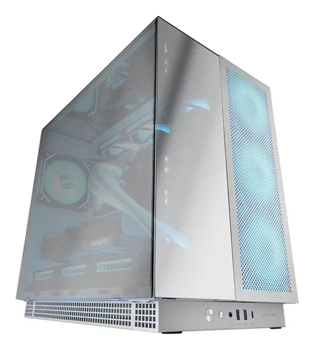CAJA E-ATX TORRE GAMING MARS GAMING MCNOVA3 CRISTAL CROMADO 2x3.5 3x2.5??? 1xUSB-C GPU MAX 425mm