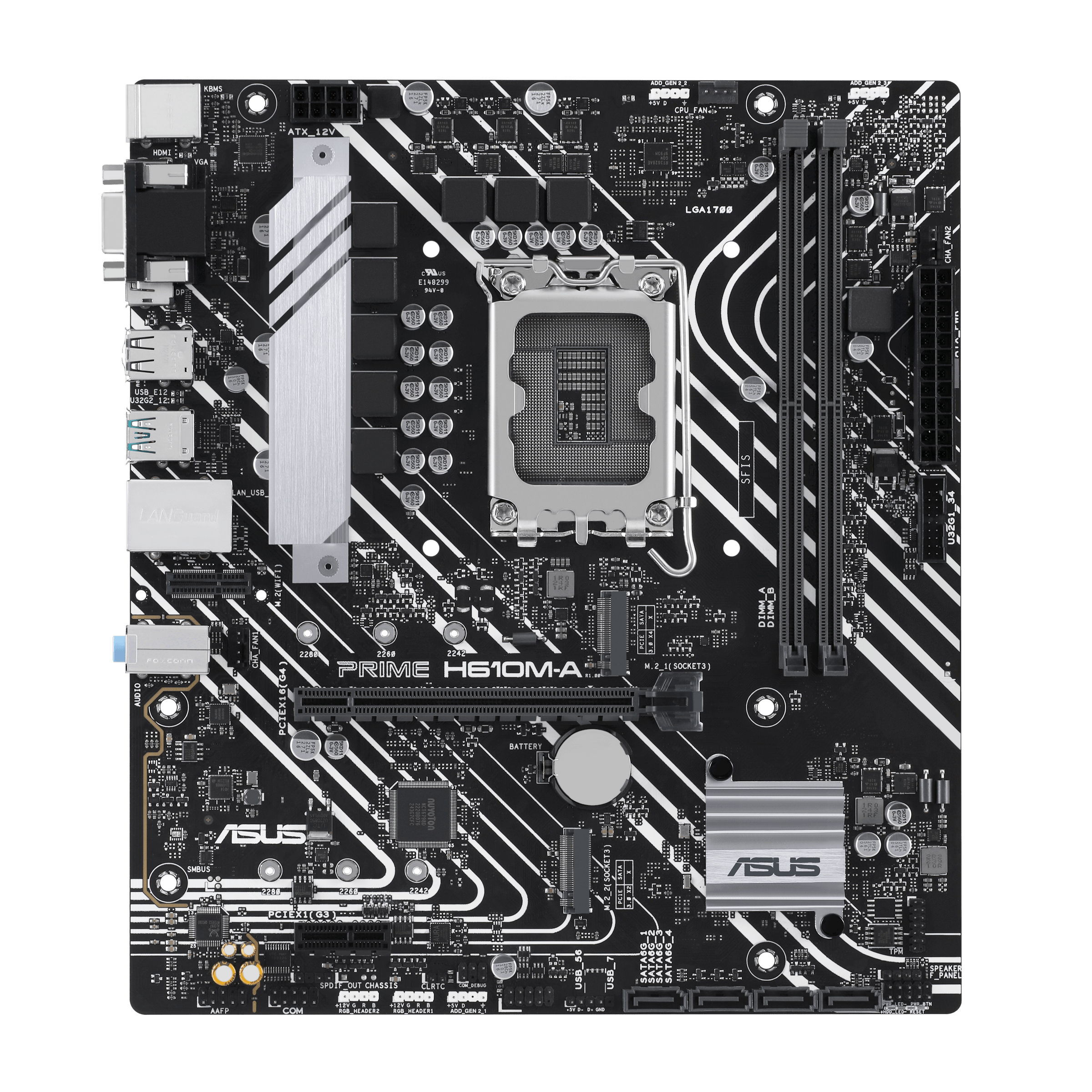 ASUS PRIME H610M-A-CSM Intel H610 LGA 1700 micro ATX 90MB1G20-M0EAYC