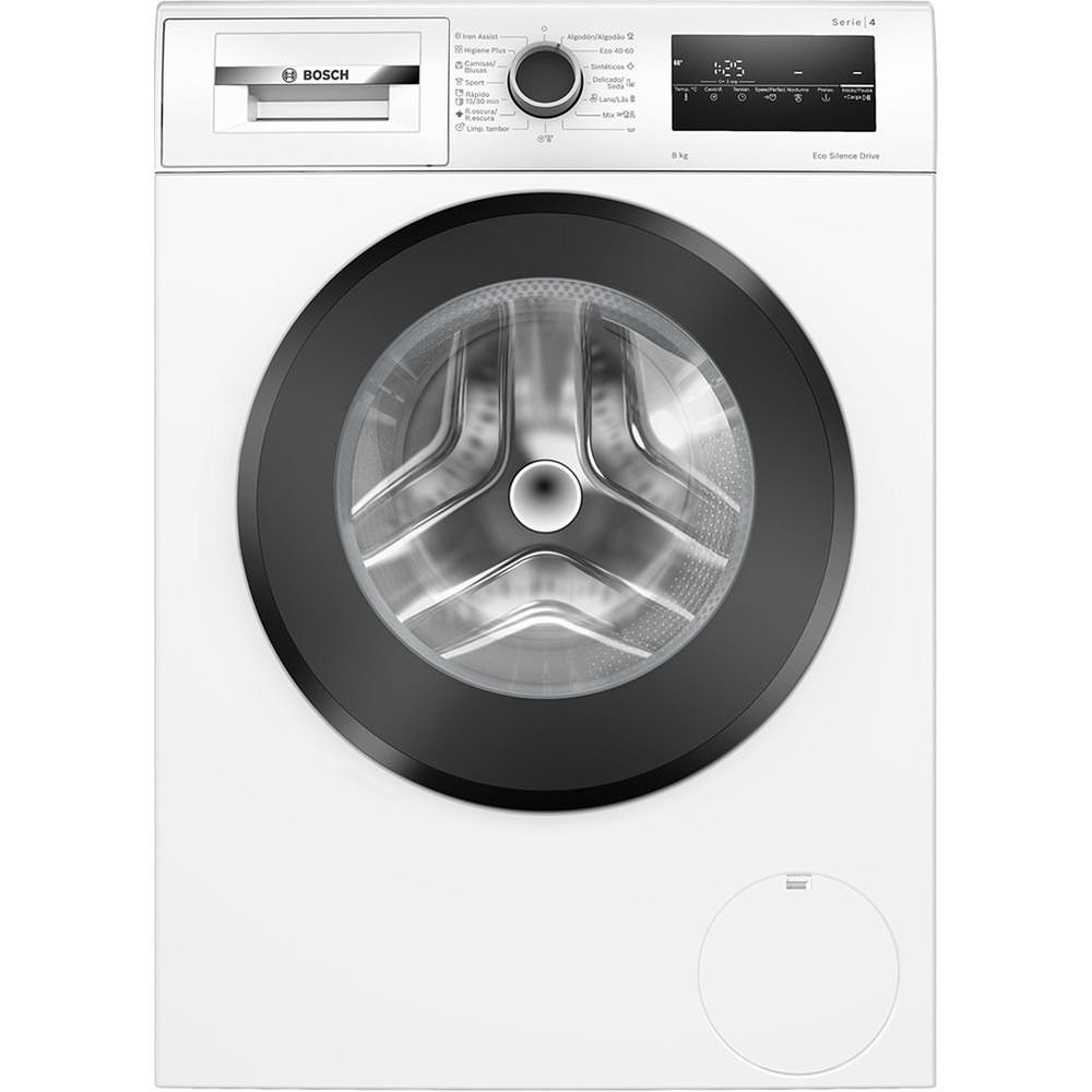 Bosch - Lavadora Bosch 8 Kg - 1.200 rpm, Serie 4, Speed Perfect -WAN24281ES.