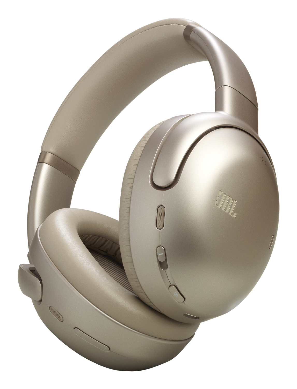 Auriculares inalámbricos - JBL Tour One M3, Circumaurales, Bluetooth, 70h Autonomía, 8 Micrófonos, Crema