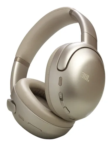 Auriculares inalámbricos - JBL Tour One M3, Circumaurales, Bluetooth, 70h Autonomía, 8 Micrófonos, Crema