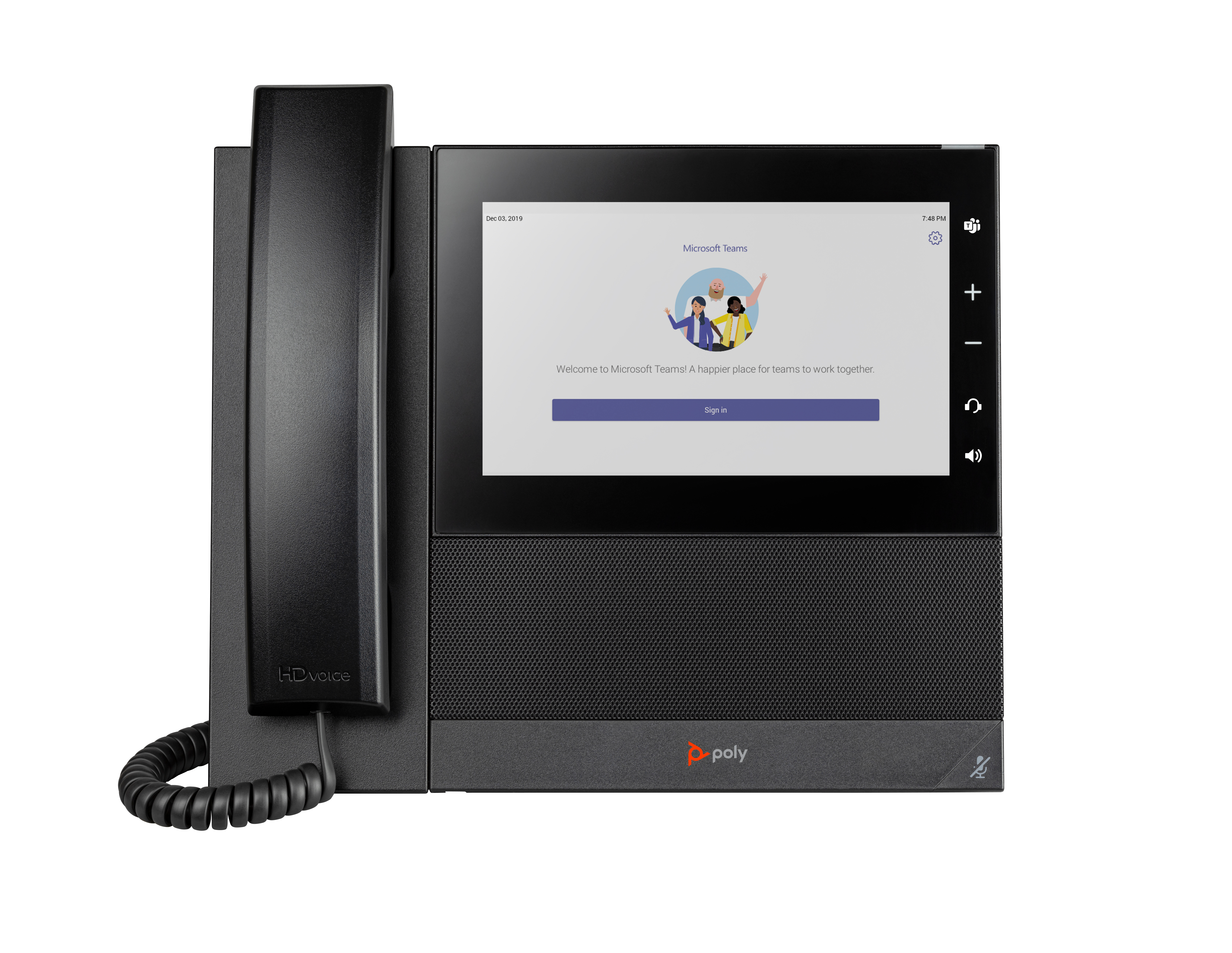 HP Poly CCX 600 Business Media Phone for Microsoft Teams and 82Z84AA