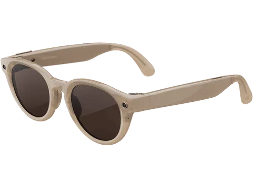 Gafas IA - Meta Nova, Arenisca, Lentes en chocolate, con y cámara, Talla Estándar, Unisex