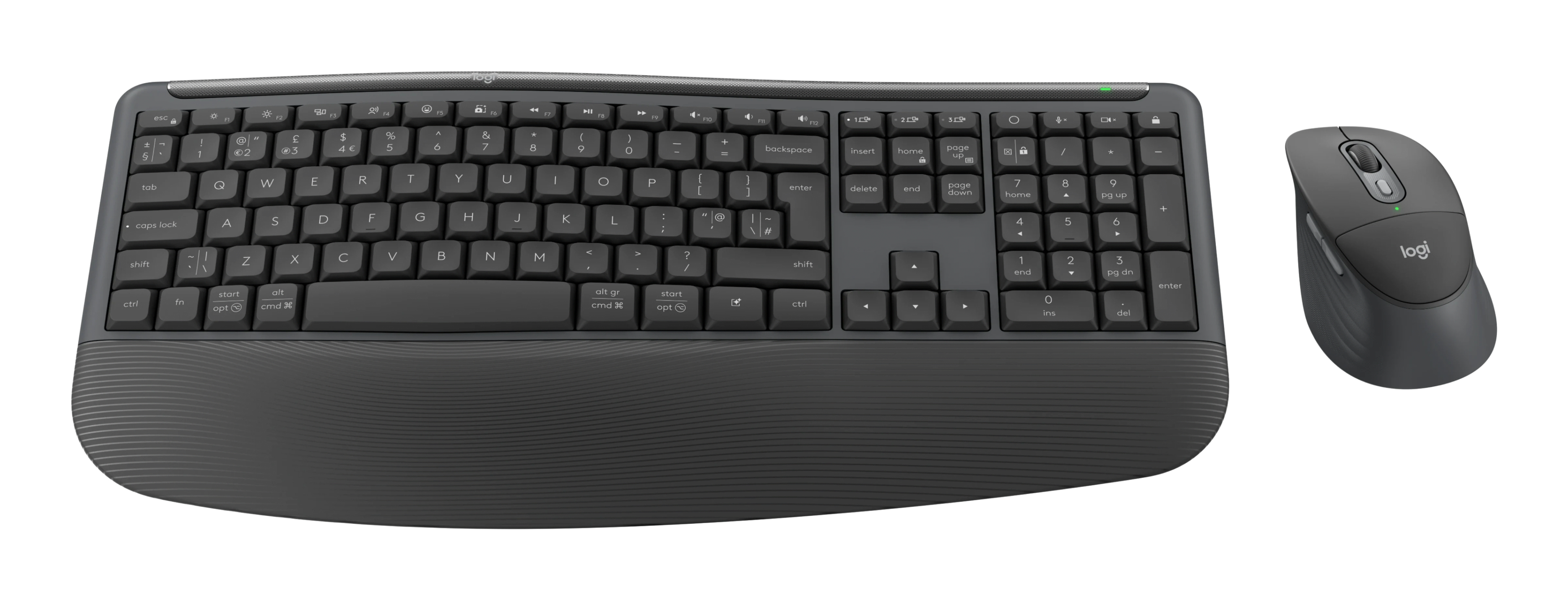 Pack teclado + ratón Logitech Signature MK880, negro: imagen 2