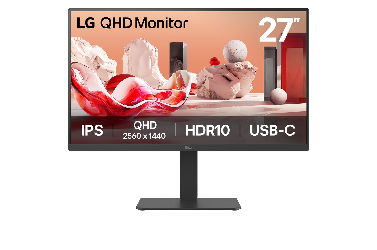 LG 27BA65QB 27" LED IPS Wide Quad HD Altavoces