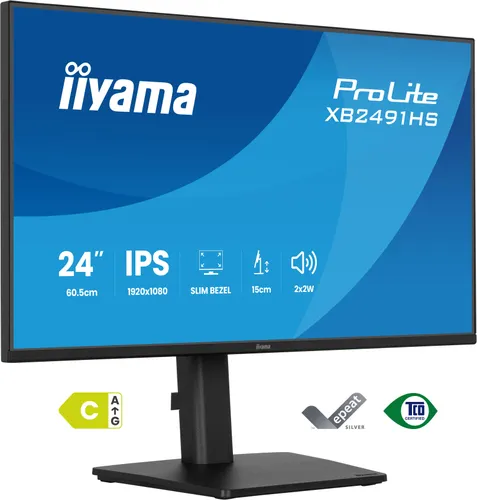 iiyama XB2491HS-B1 Monitor ProLite 23,8" IPS FHD 120Hz 1ms XB2491HS-B1