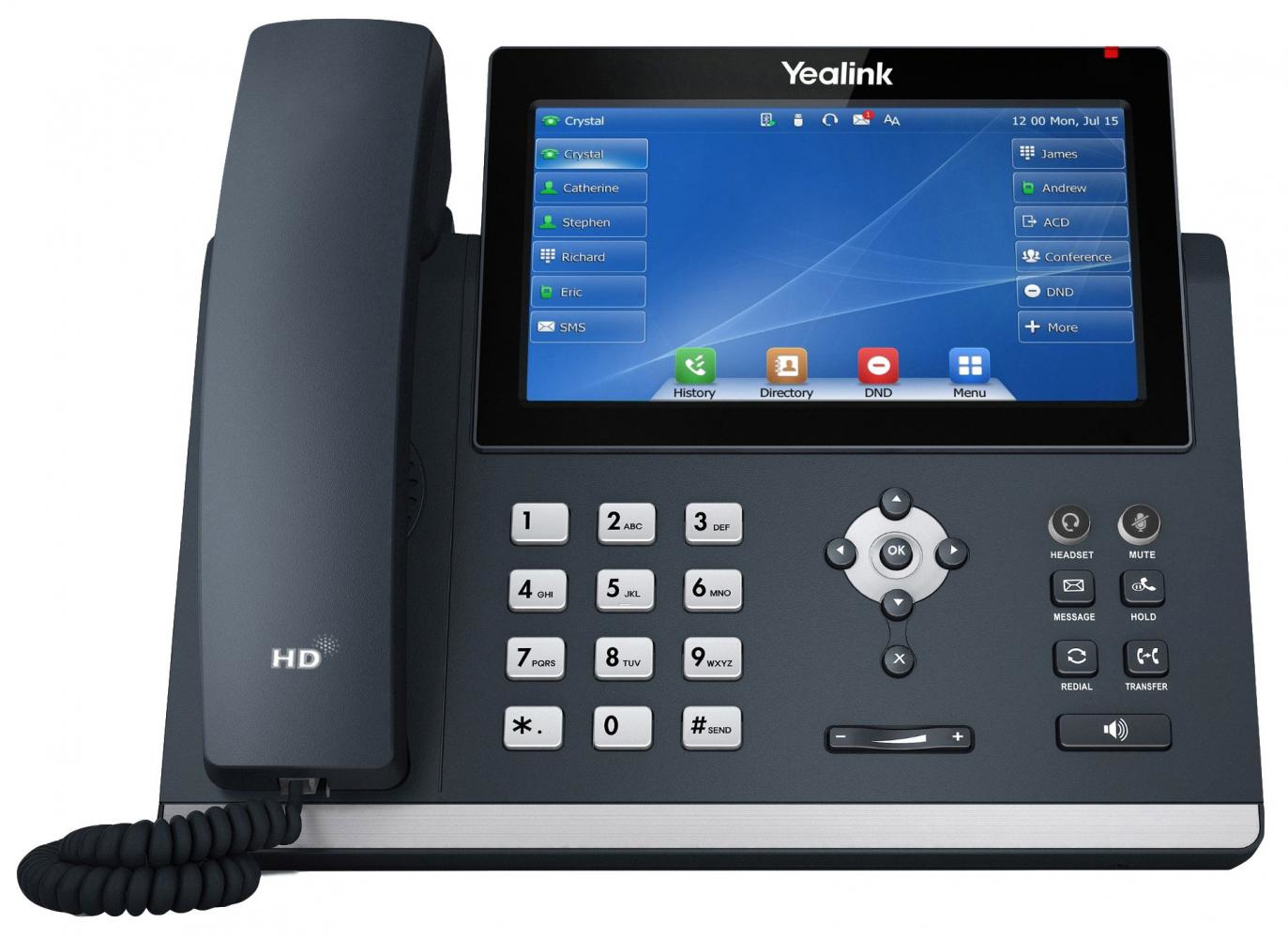 Yealink SIP-T48U teléfono IP Gris LED Wifi SIP-T48U