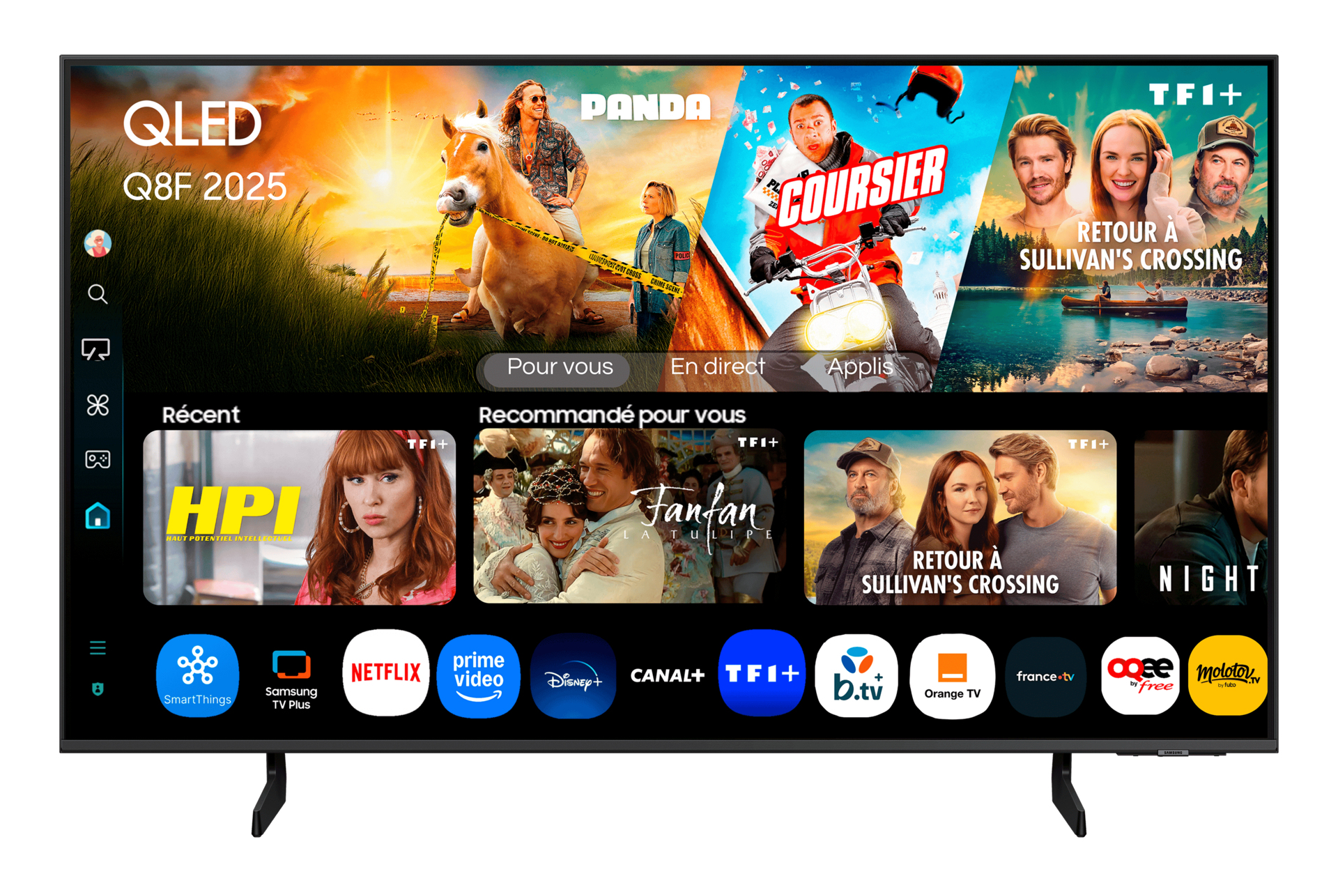 Samsung TQ55Q8FAAU 55" 4K Ultra HD QLED Smart TV Negro