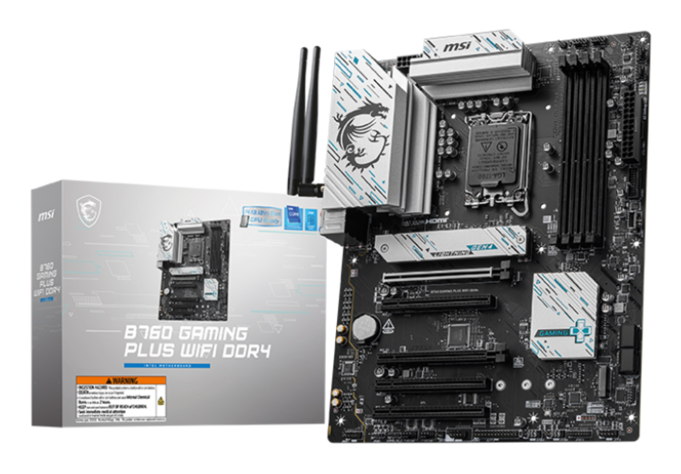 MSI Intel B760 GAMING PLUS WIFI DDR4 LGA 1700