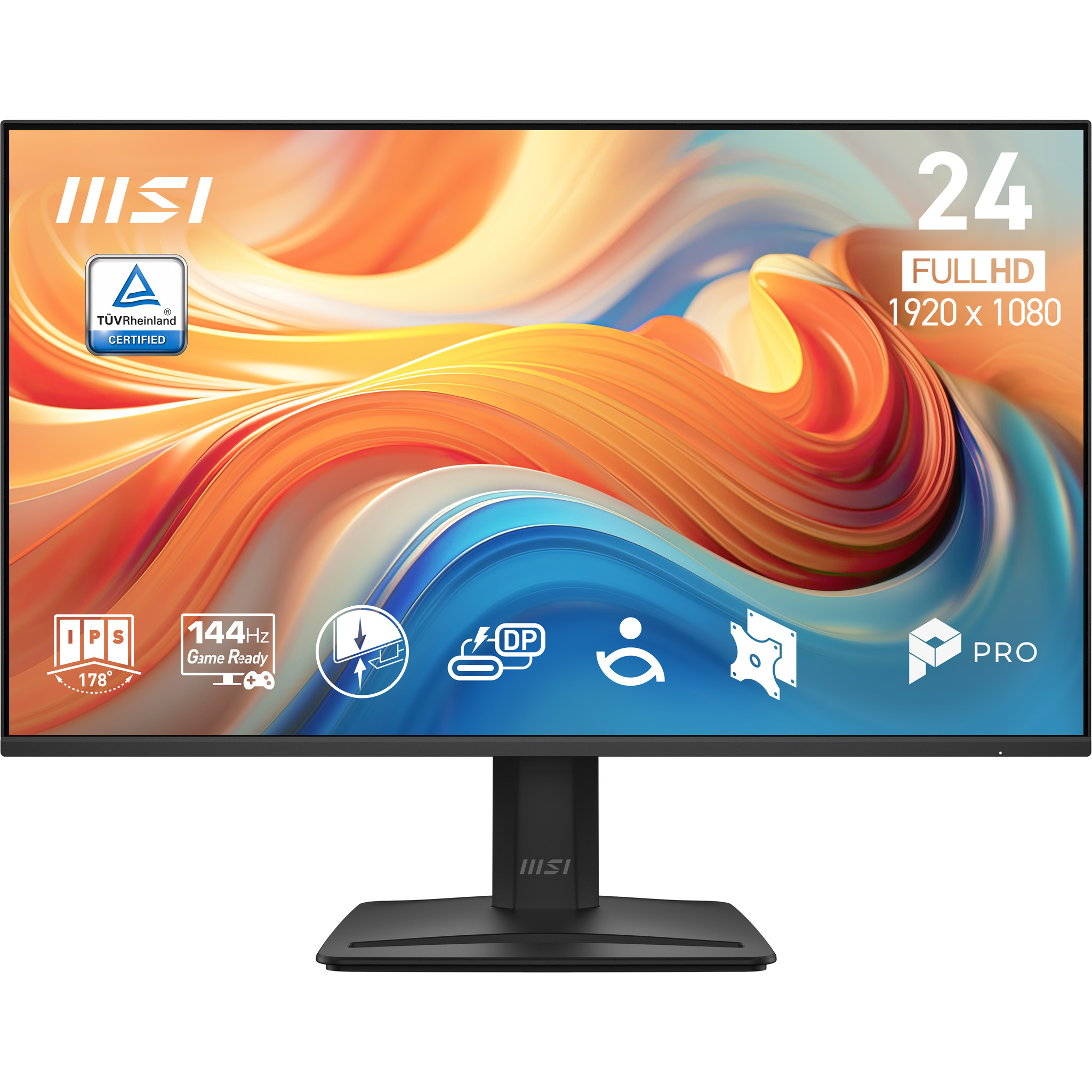 MSI PRO MP242 E14C 23.8" LCD IPS Full HD HDMI VGA Altavoces