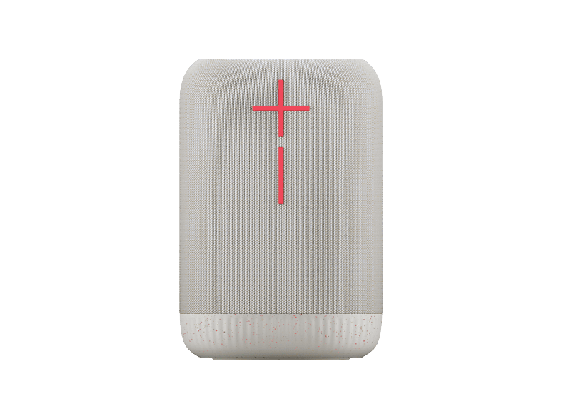 Altavoz inalámbrico - Ultimate Ears EPICBOOM, Bluetooth, 94 dBC, 17 horas, USB-C, EQ adaptativo, Sonido 360º, Emparejable, Clasificación IP67, Blanco