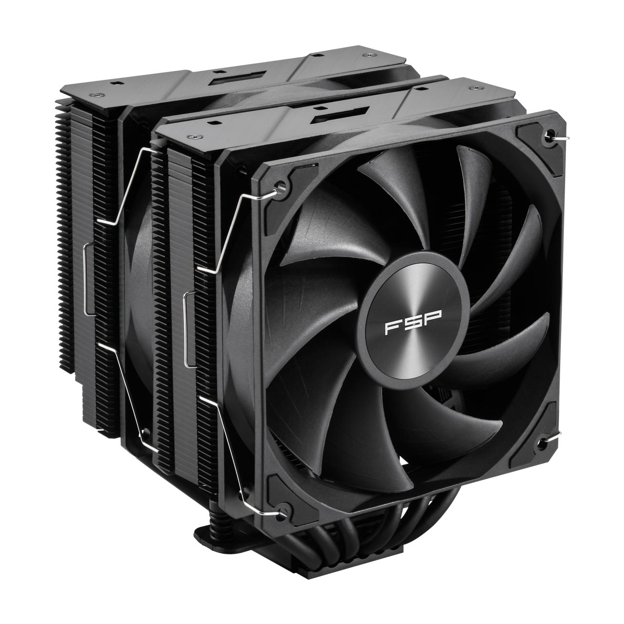 FSP REFRIGERACIONES DE AIRE MP7-B INTEL LGA 1851/1700/1200 AMD AM4/AM5 120MM BLACK TOP COVER HIGH-PERFORMANCE QUIET PWM