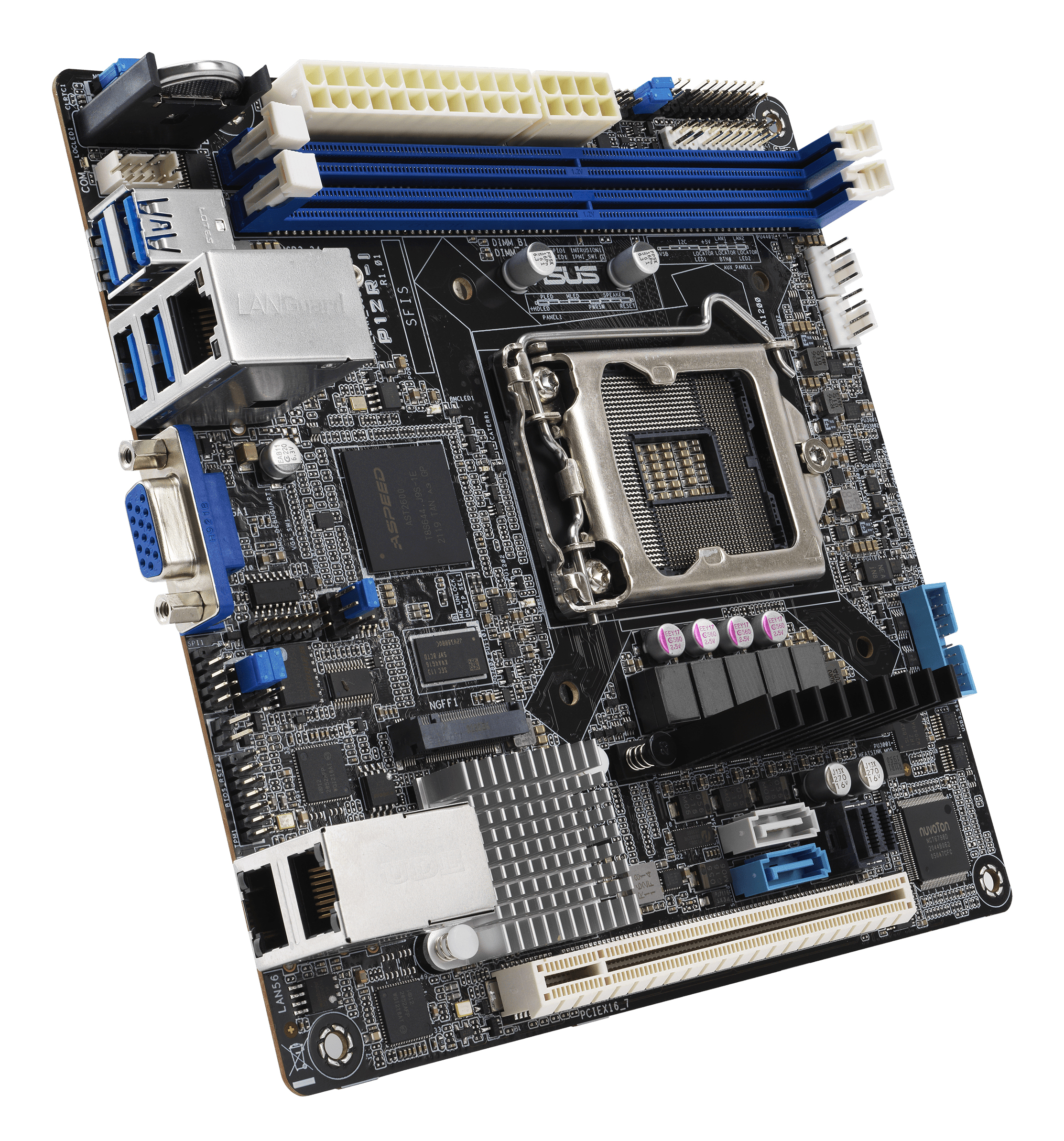 ASUS P12R-I/ASMB10 Intel C252 LGA 1200 (Socket H5) ATX 90SB0A70-M0UAY0