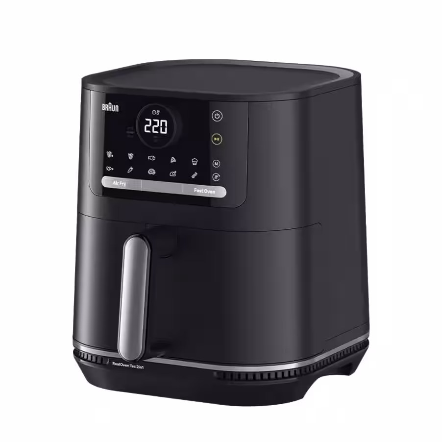 Braun Freidora de aire MultiFry5, 2en1 HF5054I Negro HF5054I-HF5054IBK