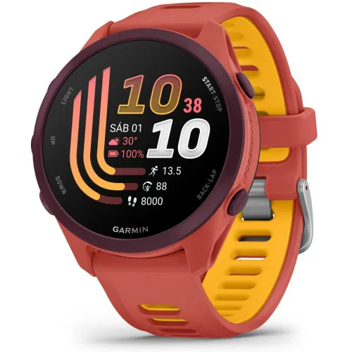 Garmin - Reloj Smartwatch Forerunner 170 Music WiFi Rojo-rosa Garmin.