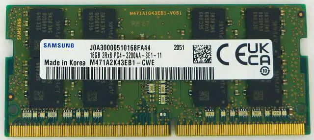 Samsung M471A2K43EB1-CWE - 16 GB - 1 x 16 GB - DDR4 - M471A2K43EB1-CWE