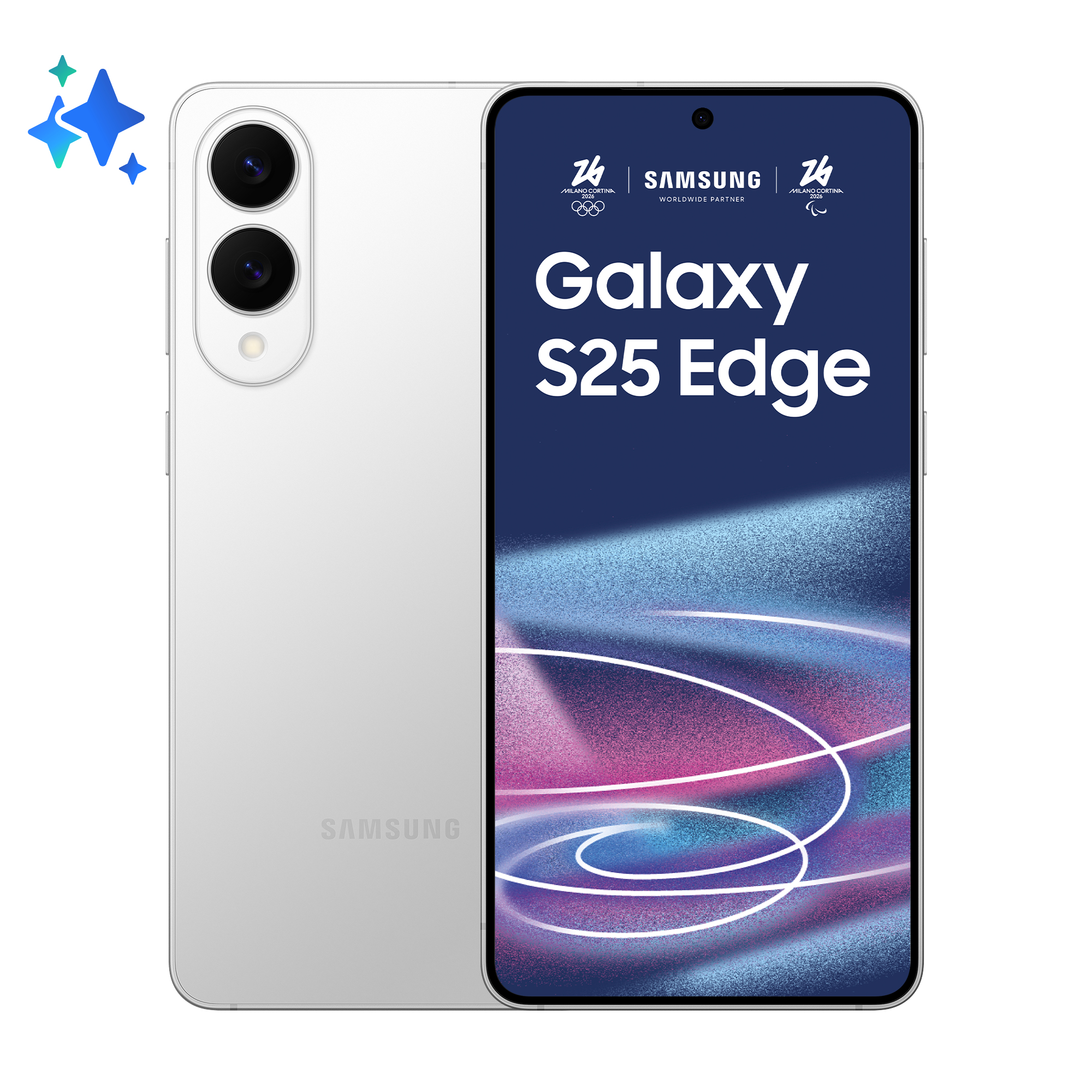 Samsung Galaxy S25 Edge 5G 12/256GB Plata SM-S937BZSDEUE
