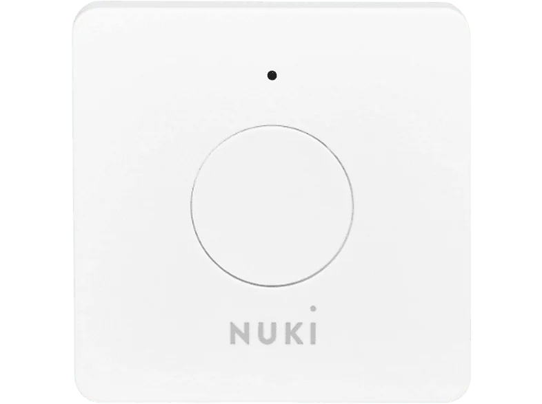 Cerradura electrónica - Nuki Opener White, Abrepuertas, Bluetooth, Controla el interfono, Blanco