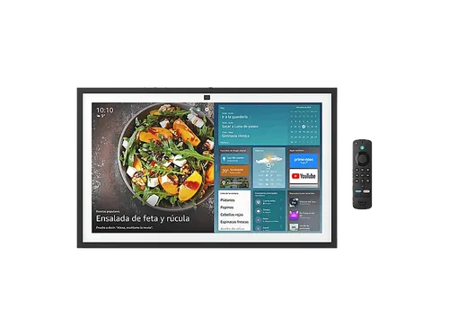 Pantalla inteligente con Alexa - Amazon Echo Show 15, Full HD de 15.6", Alexa, Fire TV integrado y mando por voz Negro