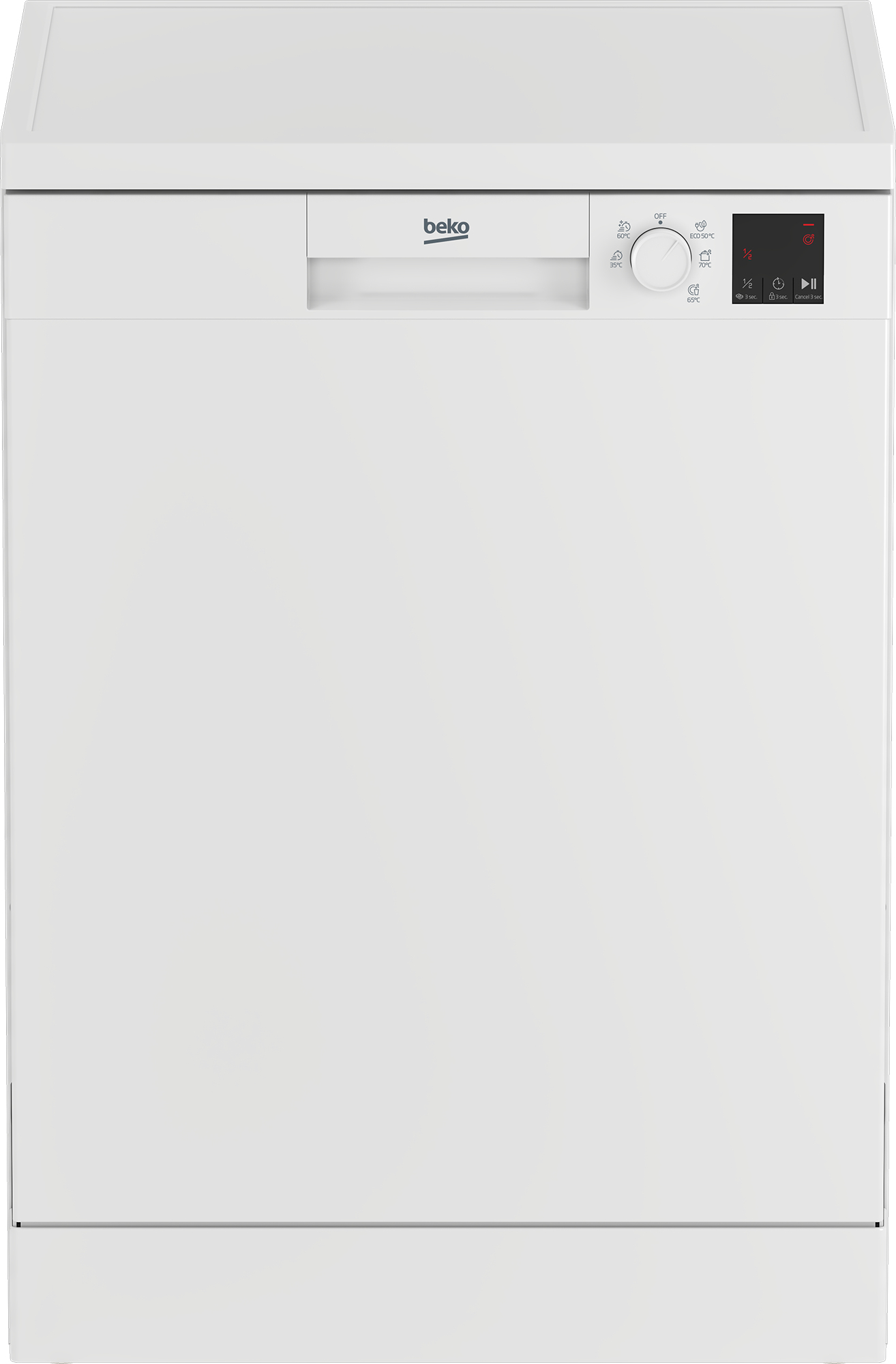 Beko - Lavavajillas Beko 13 servicios, 5 programas, 60 cm - DVN05320W.