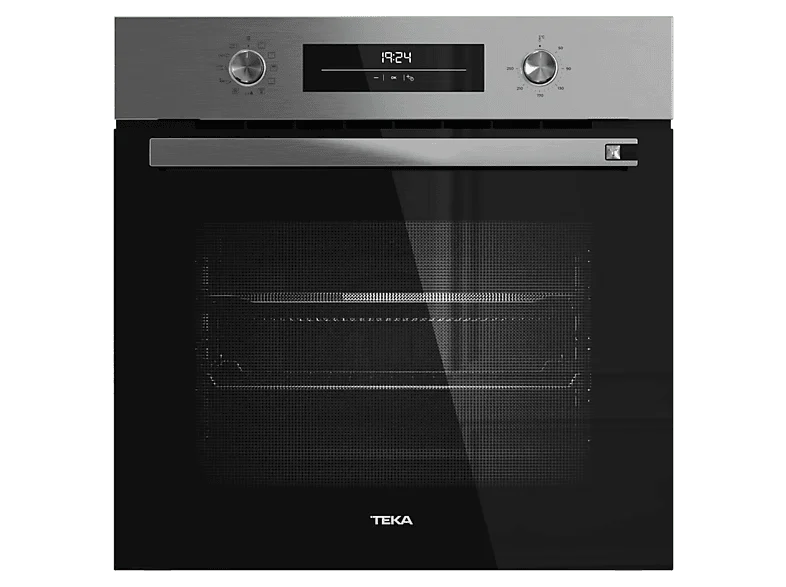 Horno - Teka HSB 6466, Multifunción, 70l, 59.5 cm Ancho, Función AirFry, Esmalte BrightClean, Acero inoxidable
