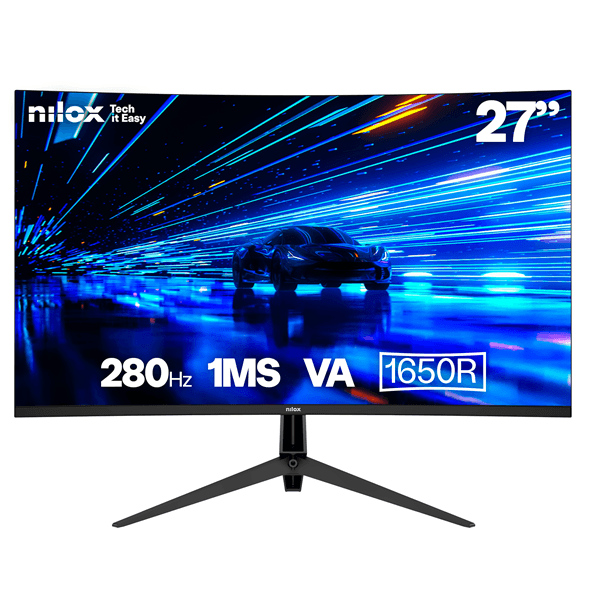 NILOX NXM27CV28001 27" LED VA Full HD Altavoces