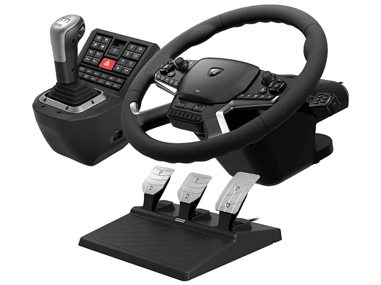 Volante - Hori HPC-044E, PC, Force Feedback, Antideslizante , Negro