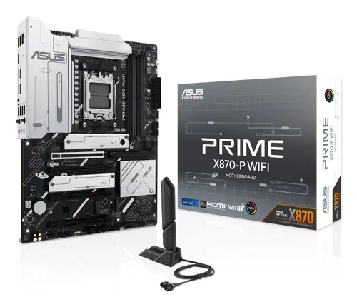 ASUS Prime X870-P WIFI AMD X870 Zócalo AM5 ATX PRIME X870-P WIFI