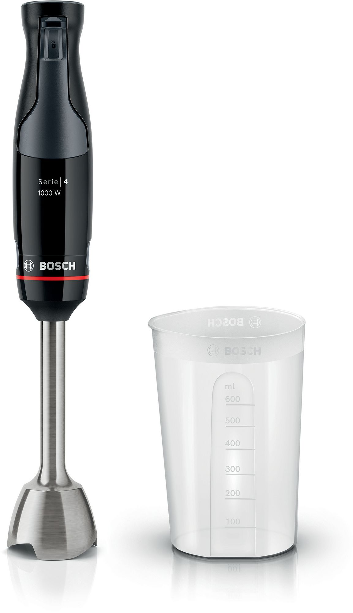 Bosch Serie 4 Batidora de mano ErgoMaster 1000 W Negro, antracita MSM4B610