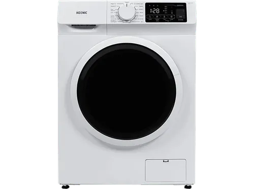 Lavadora carga frontal - KOENIC KWM 9113 A INV, 9 kg, 1400 rpm, 14 programas, Botón de limpieza, Blanco