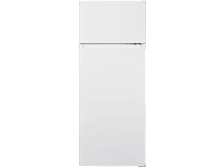 Frigorífico dos puertas - ok. OFK 471 E W, PW58BM, 142.5 cm, 206 l, Pies ajustables, Blanco
