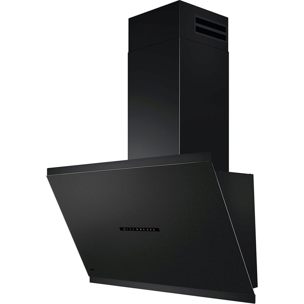 AEG - Campana decorativa AEG 80cm SilenceTech, negro mate - GV77D81SZ.