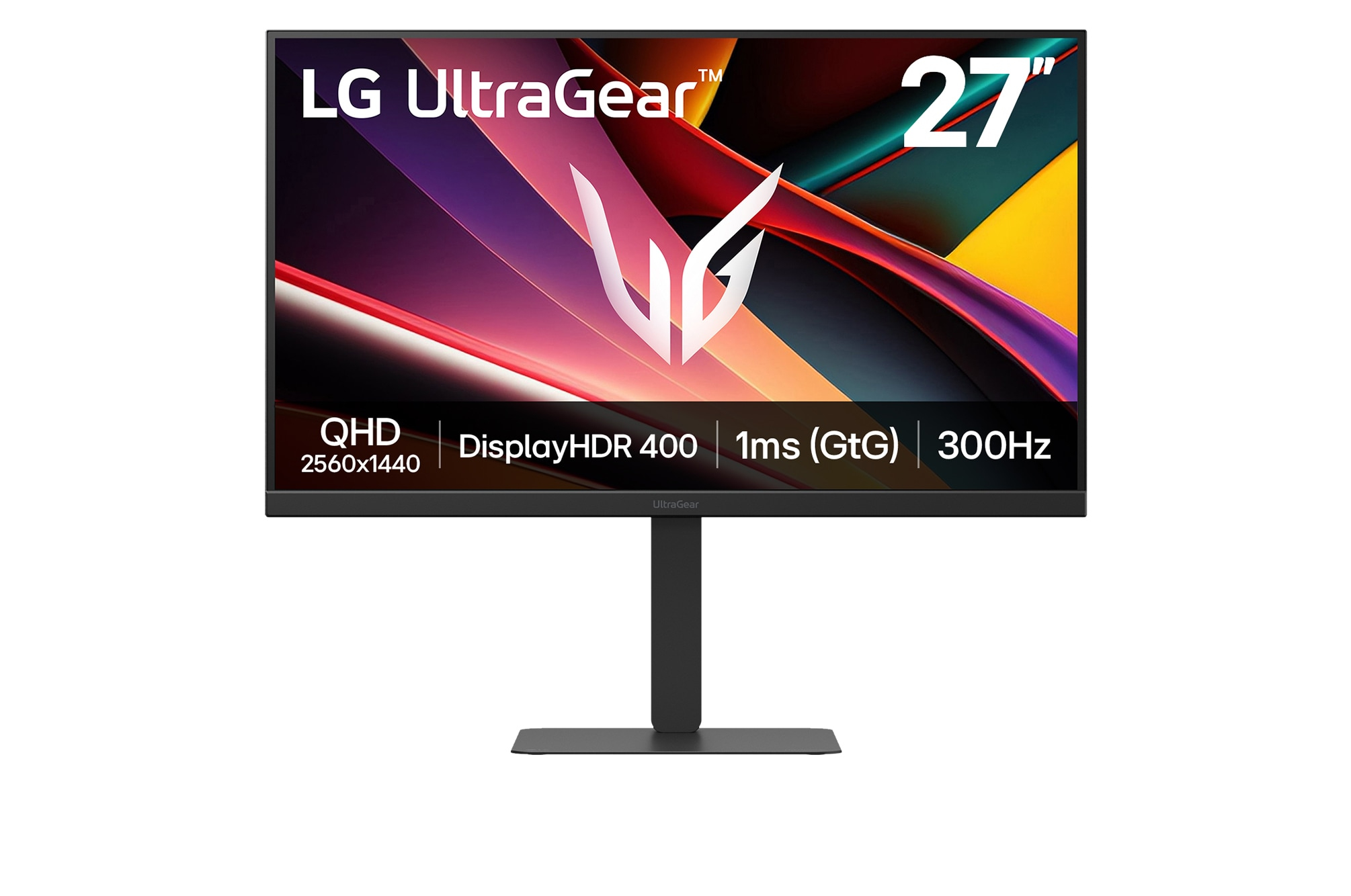 LG UltraGear 27G640A-B 27" QHD 2K IPS 300Hz 1ms HDR FreeSync/G-Sync