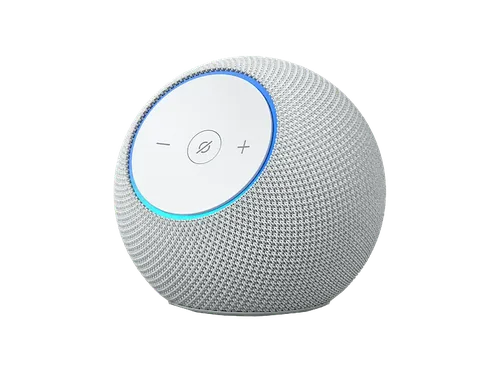 Altavoz inteligente - Amazon Echo Dot Max, 1 tweeter de 0,8" y woofer 2,5", Omnisense, Glacier White