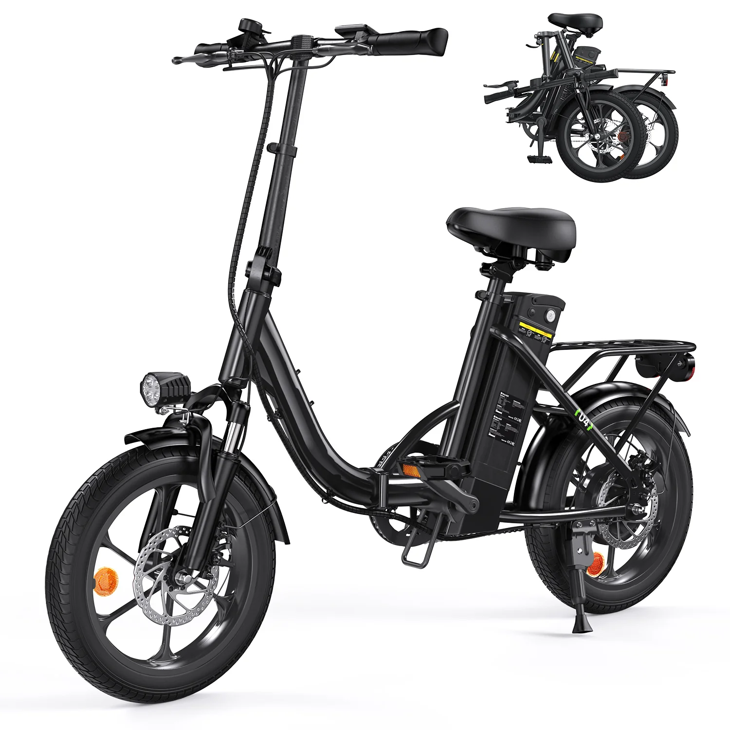 isinwheel U4 Bicicleta eléctrica plegable