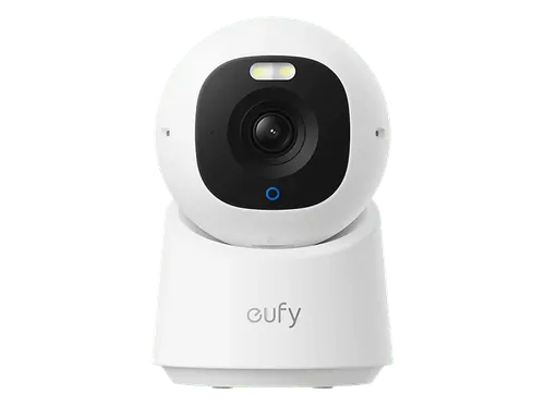 Cámara de vigilancia IP - Eufy E30, 4K, Función visión nocturna, Vista Panorámica, 360º, Blanco