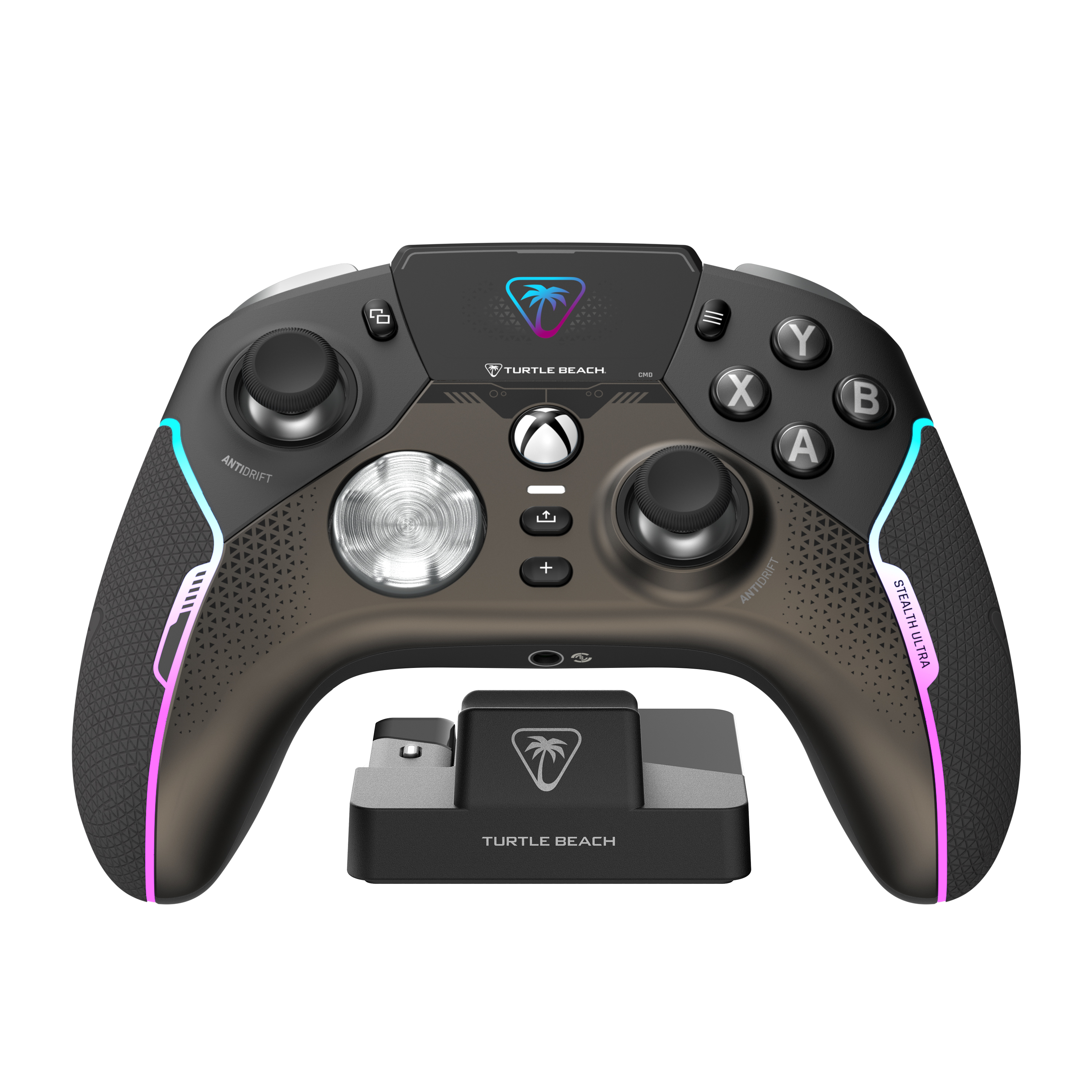 Mando Xbox - Turtle Beach Stealth Ultra, Para One, Series y PC, Por Cable e Inalámbrica, Negro