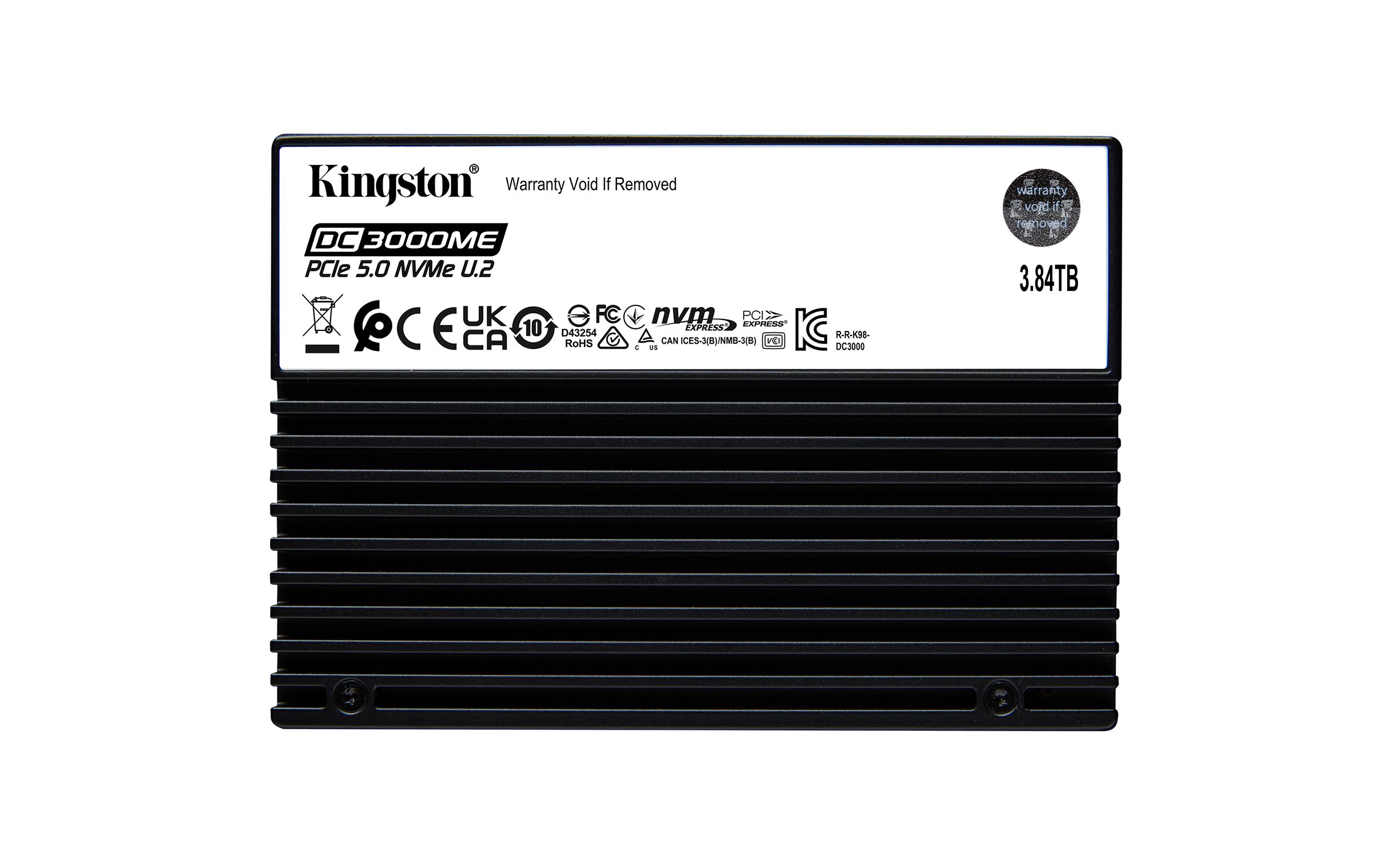Kingston SEDC3000ME/3T8 3.84TB DC3000ME U.2 PCIe 5.0 SEDC3000ME/3T8
