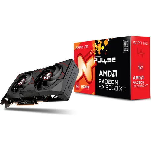 Sapphire Pulse AMD Radeon RX 9060 XT Gaming OC 16GB GDDR6