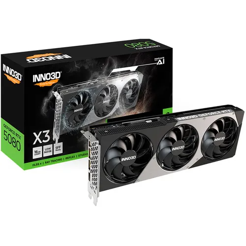 INNO3D GeForce RTX 5080 X3 16GB GDDR7 DLSS4 N50803-16D7-176068N