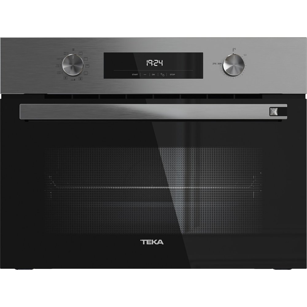 Teka - Horno compacto pirolítico Teka con 8 funciones y guías Plus-Extension - HSC 6350 P.