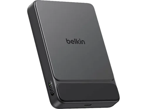 Powerbank - Belkin UltraCharge Pro Slim, 10000 mAh, 1x USB-C, 30W, Negro