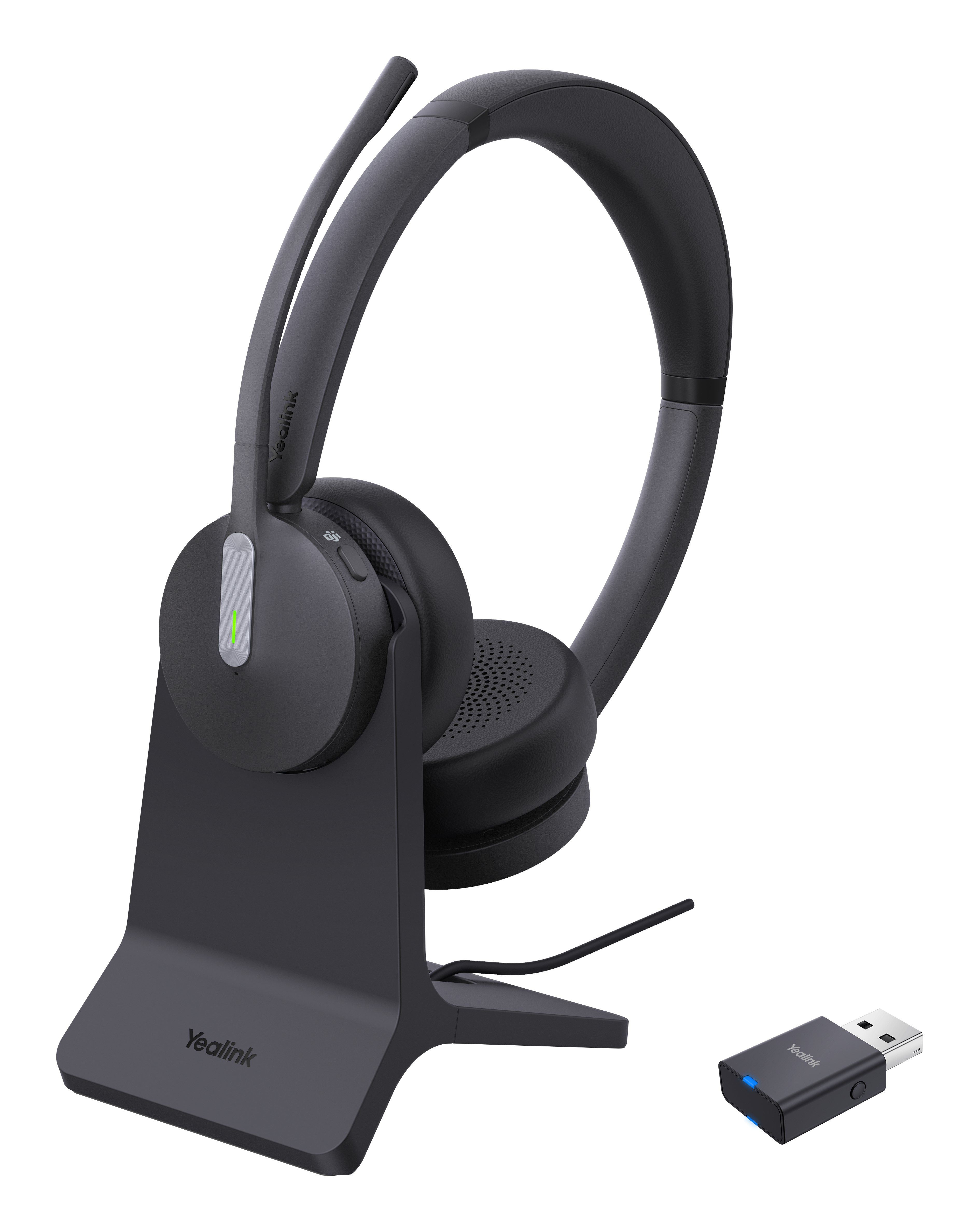 Yealink WH64 Hybird Dual with Charging Stand Teams Auriculares 1208697