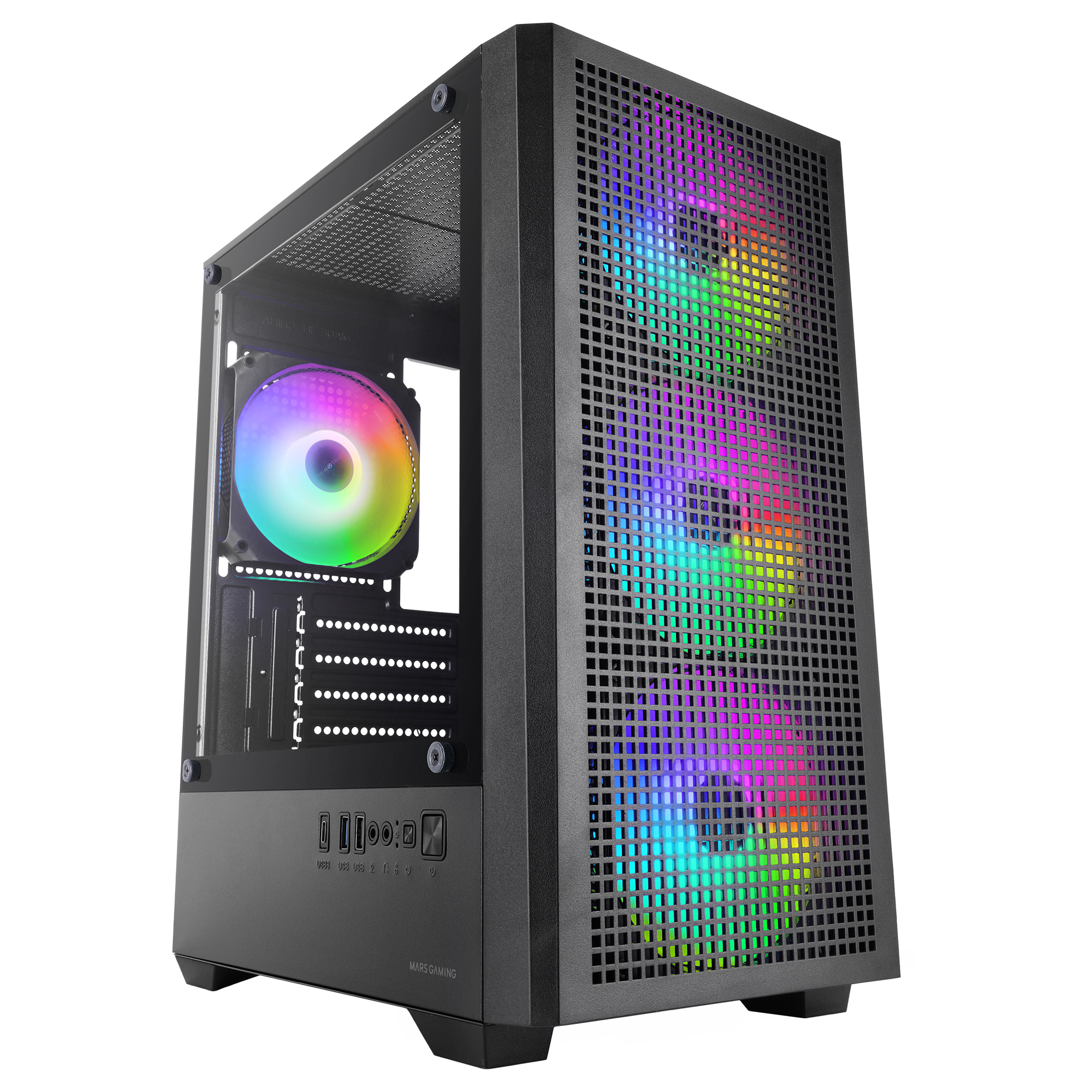 Caja MARS GAMING MCVECTOR Negro