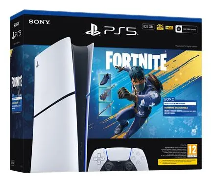 Sony PlayStation 5 Digital Chasis E + Fortnite Flowering Chaos